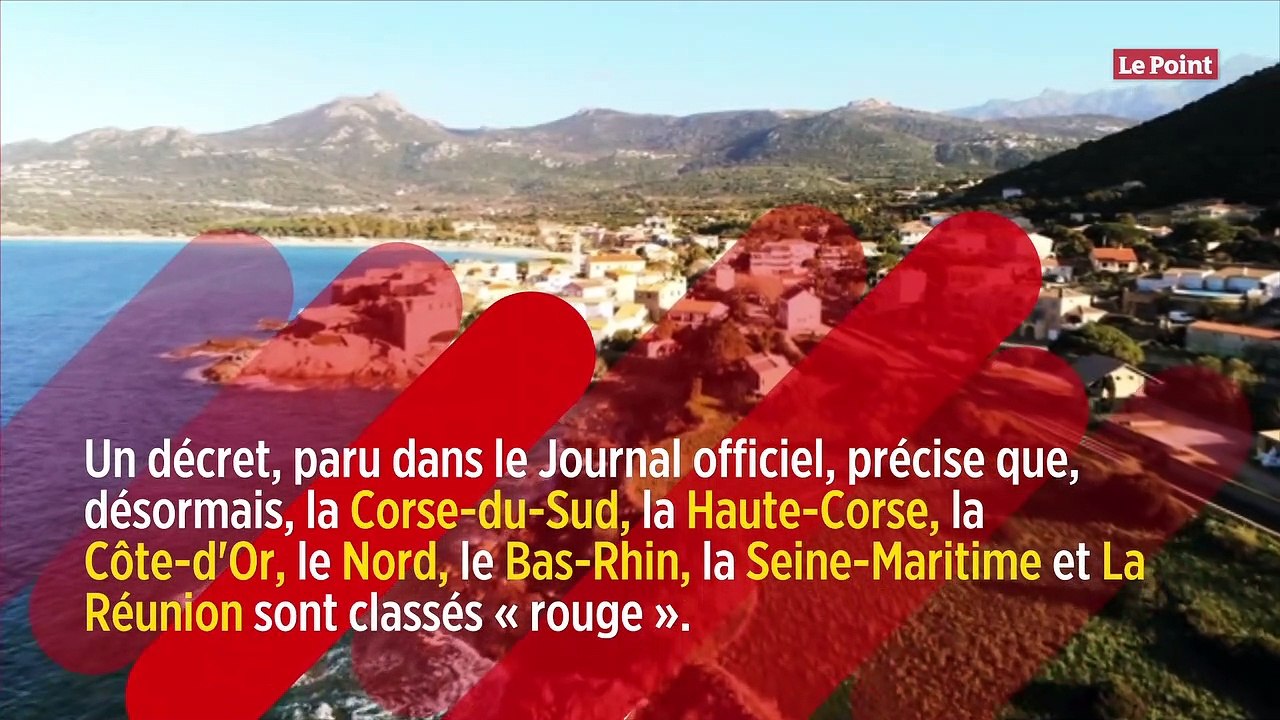 Covid-19 : la liste des départements « rouge » s'allonge