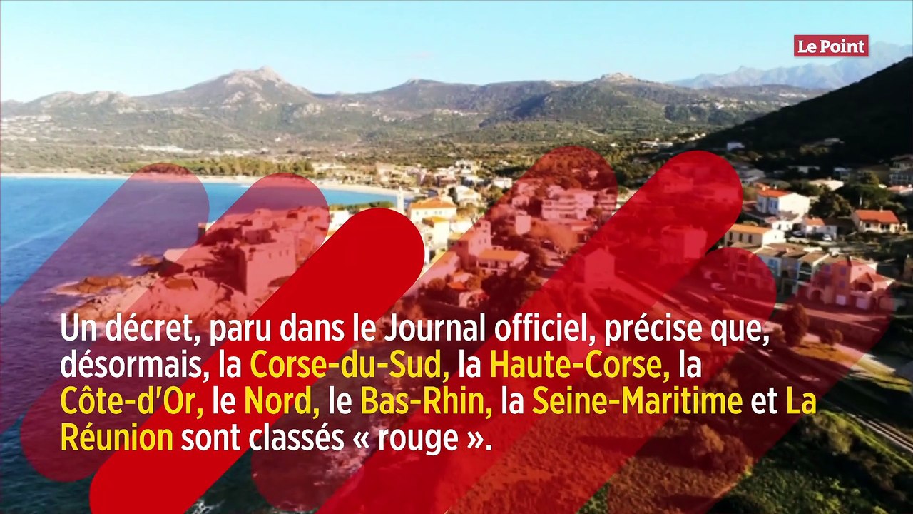Covid-19 : la liste des départements « rouge » s'allonge