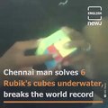 Man Solves Rubik's Cube In Record Time, Goes Viral