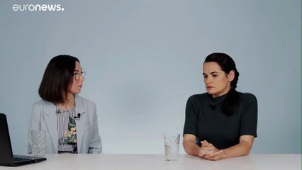 Tijanóvskaya viajará a Polonia y no descarta mantener conversaciones con Rusia