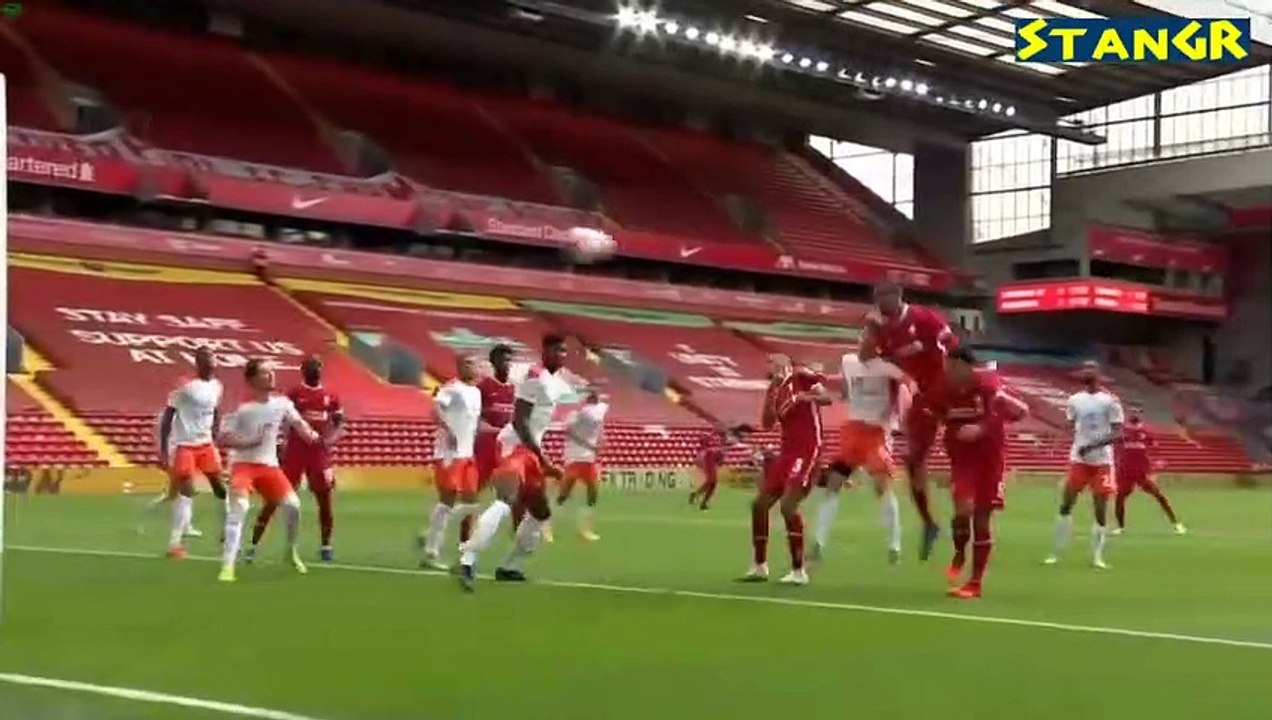 Liverpool vs Blackpool 7-2 Highlights All Goals 5.09.2020