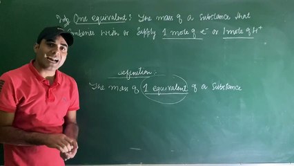 Equivalent concept Lecture 1