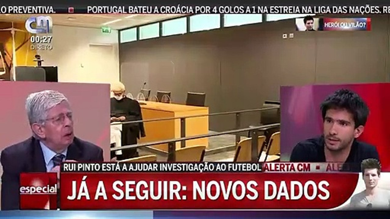 Juan Branco: «O senhor (Rui Pereira) não respeitou a presunção de inocência de Rui Pinto»