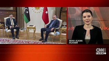 Son dakika... Cumhurbaşkanı Erdoğan Fayiz es-Serrac'ı kabul etti