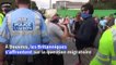 GB: à Douvres, face-à-face entre pro et anti-migrants