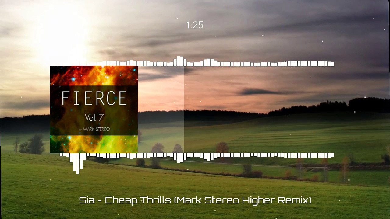 Sia - Cheap Thrills (Mark Stereo Higher Remix)
