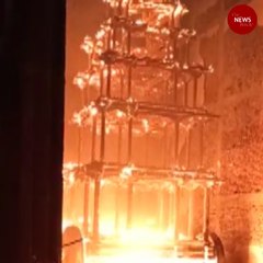 Andhra temple chariot in use for 60 years damaged in fire, probe initiated
