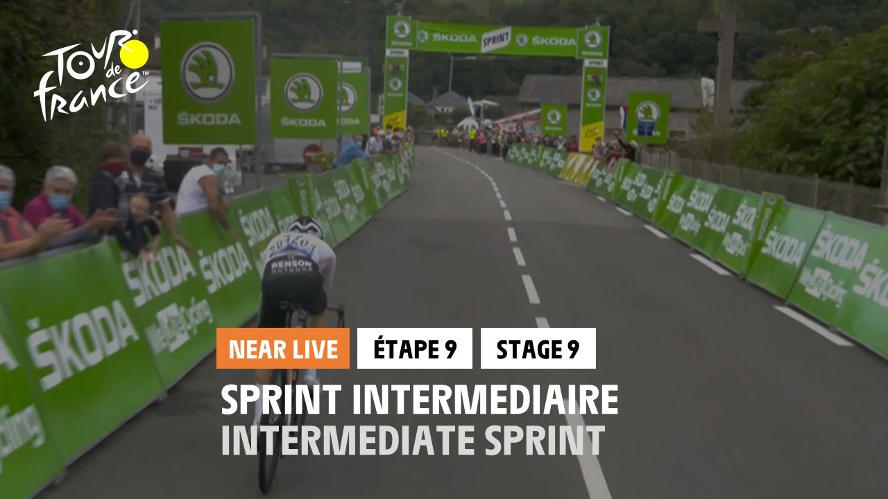 #TDF2020 - Étape 9 / Stage 9 - Sprint intermediaire / Intermediate sprint