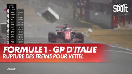 Rupture des freins pour Vettel