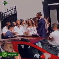 Vedat Muriqi, kız kardeşinin düğünü için Kosova'da