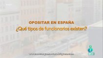 QUE TIPOS DE FUNCIONARIOS EXISTEN EN ESPAÑA