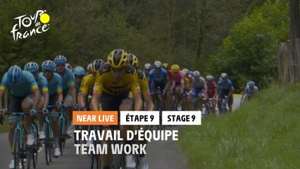 #TDF2020 - Étape 9 / Stage 9 - Travail d'équipe / Team work