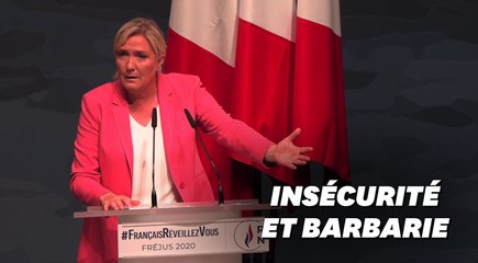 Pour Marine Le Pen, "Éric Dupond-Moretti, c'est Christiane Taubira en pire"