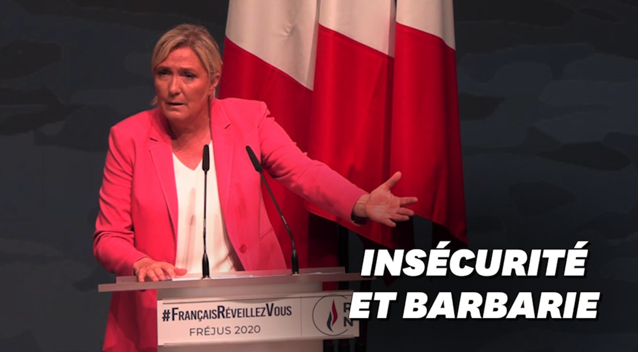 Pour Marine Le Pen, "Éric Dupond-Moretti, c'est Christiane Taubira en pire"