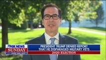 Fox News’ Bret Baier Confronts Mnuchin - Trump Says He Opposes Cancel Culture But Wants One of Our Reporters Fired