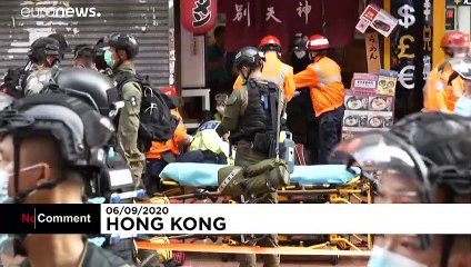 Scores arrested at protest over Hong Kong election delay