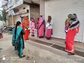 कोविड सेल प्रभारी ने सर्वे दल की मीटिंग ली