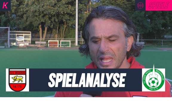 Spielanalyse | SV Weiden - GW Brauweiler (B-Junioren Bezirksliga 2, 1.Spieltag)