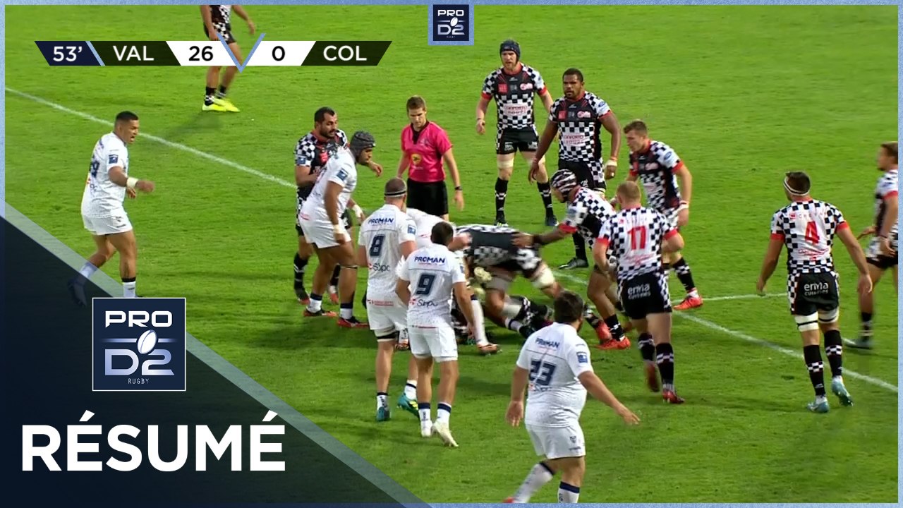 PRO D2 - Valence Romans Drôme Rugby-Colomiers Rugby: 32-19 - J1 - Saison 2020/2021