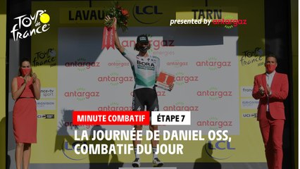 #TDF2020 - Étape 9 / Stage 9 - Antargaz most aggressive rider Minute / Minute du Combatif