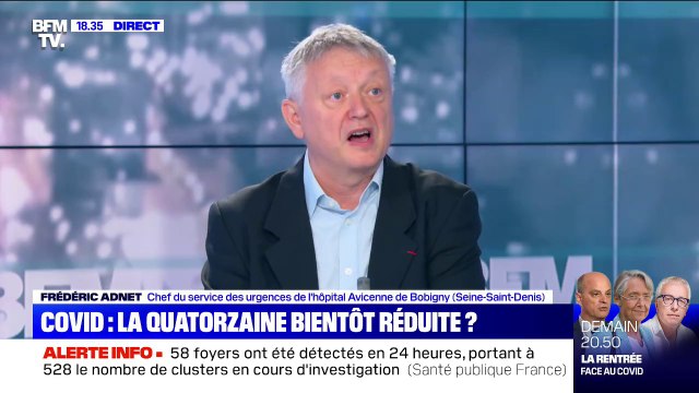 Covid-19: pour le chef des urgences de l’hôpital Avicenne de Bobigny, la décision d'une quarantaine devrait être une prescription médicale