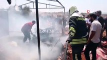 - İdlib'te mülteci kampında yangın: 3 ölü