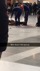 [MAJ] IMAGE CHOC : Un homme a égorgé un individu en pleine Gare du Nord à Paris