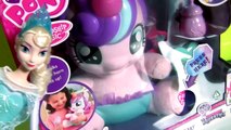 Elsa Presents Talking My Little Pony Baby Flurry Heart - She Talks and Laughs Huge Pony for Girls