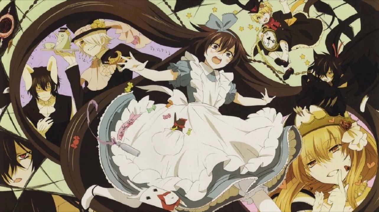 ALICIA EN EL PAÍS DE LAS MARAVILLAS Y EL MANGA