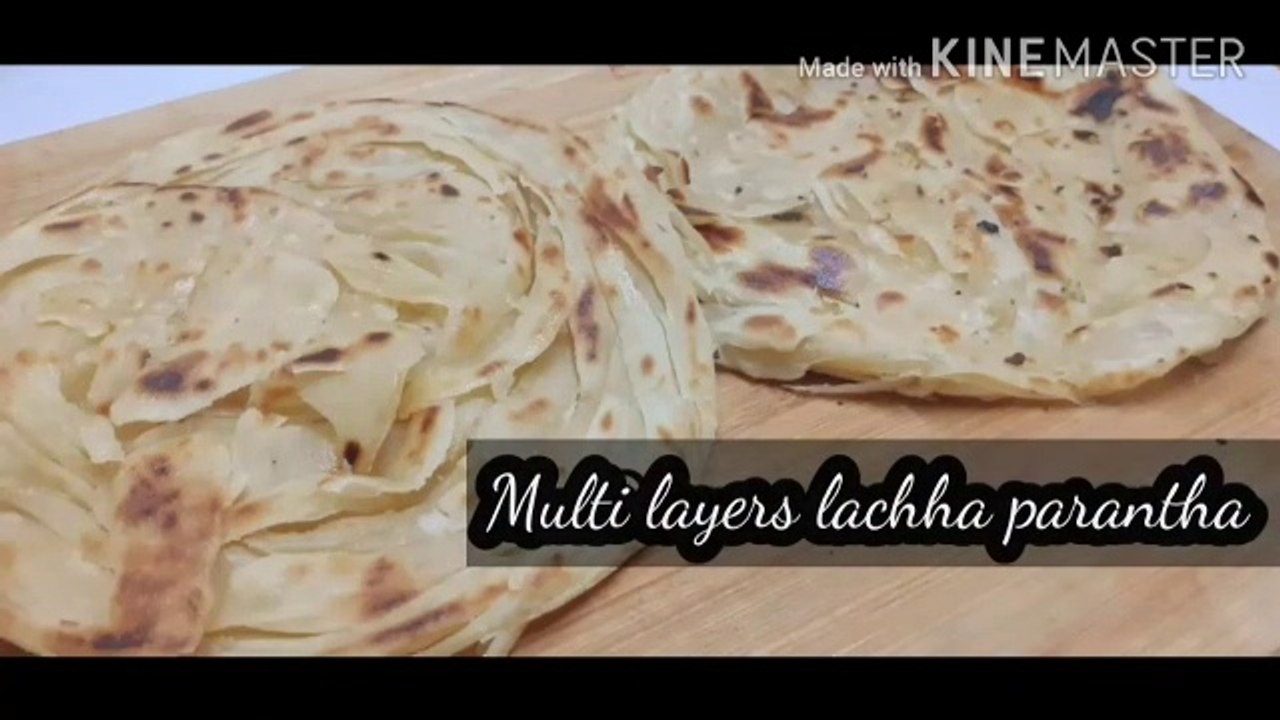 Multilayered Lachha Paratha I खस्ता और कुरकुरा,ढेर सारे लच्छे वाला लच्छा पंराठा