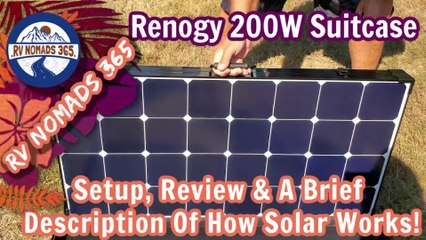 Renogy 200W Solar Suitcase Setup & Review. Watch This Before You Purchase Any Solar!