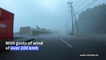 Typhoon Haishen batters Amami islands in southern Japan