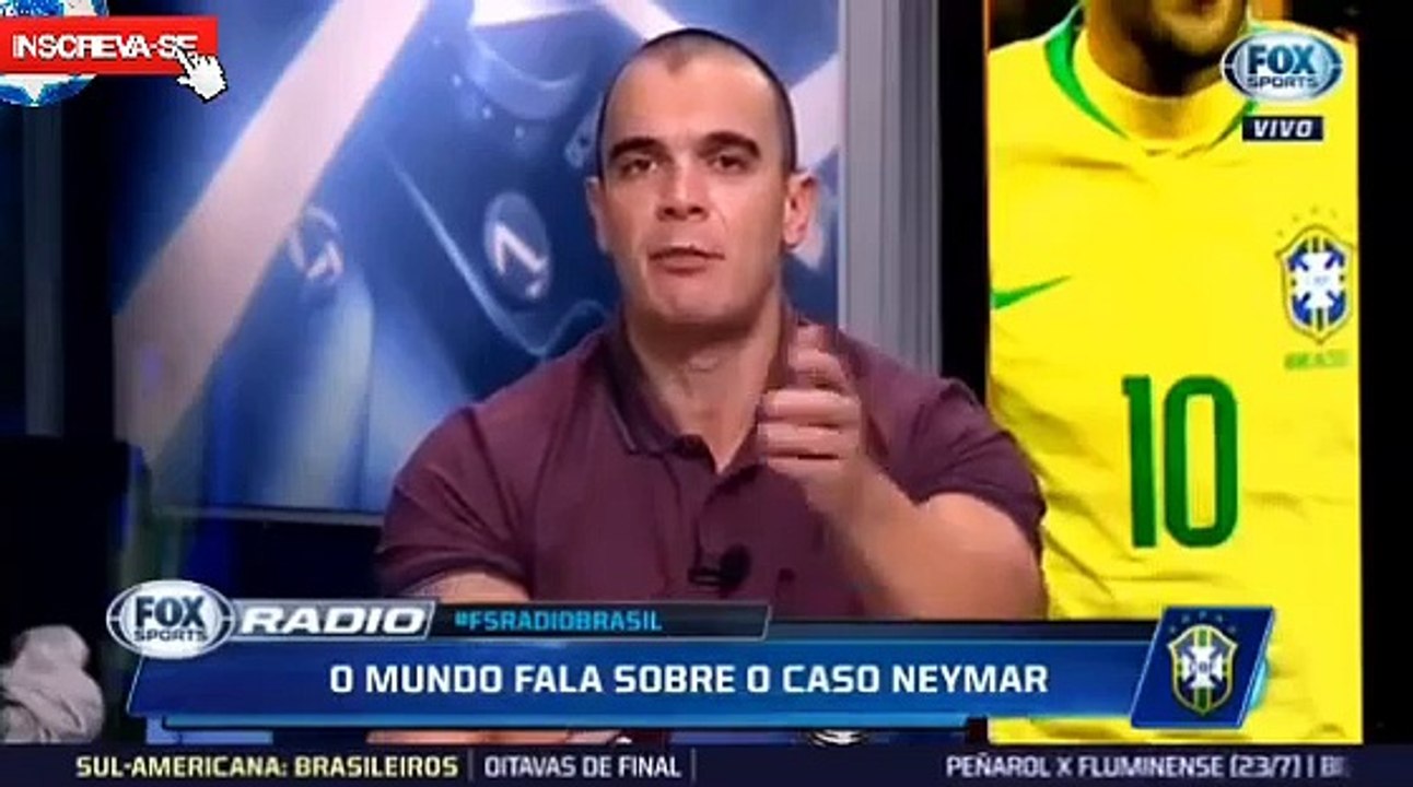 TRETA PESADA entre FLAVINHO e BENJA no Fox Sports Rádio / CASO NEYMAR
