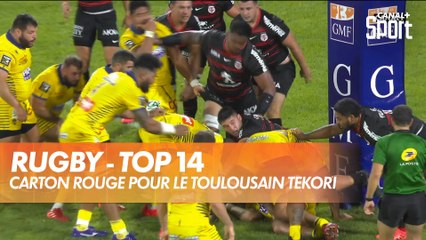 Carton rouge pour le Toulousain Tekori