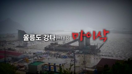 [영상] 복구 한창인데...울릉도 '하이선' 북상에 비상 / YTN