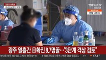 광주 열흘간 확진 하루 8.7명꼴…