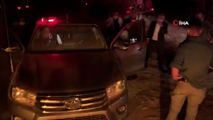 Bakan Pakdemirli, yanan alanları inceledi