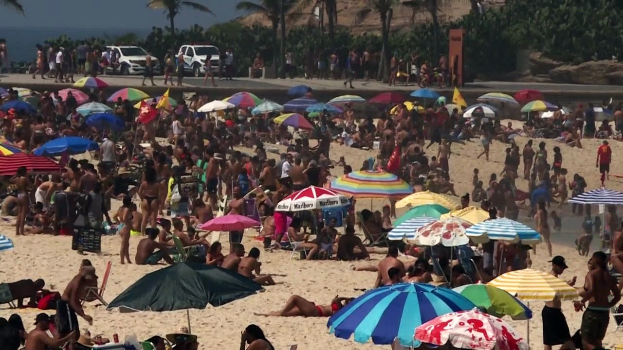Praias cheias