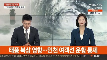 태풍 북상 영향…인천 여객선 운항 통제