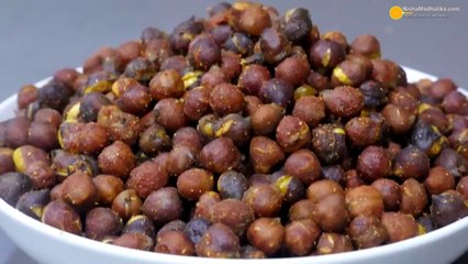 Desi Chana Namkeen Fried - Crispy Chana Namkeen Recipe - Nisha Madhulika - Rajasthani Recipe - Best Recipe House