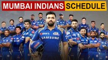 IPL 2020 : Mumbai Indians Full Schedule | Complete match list
