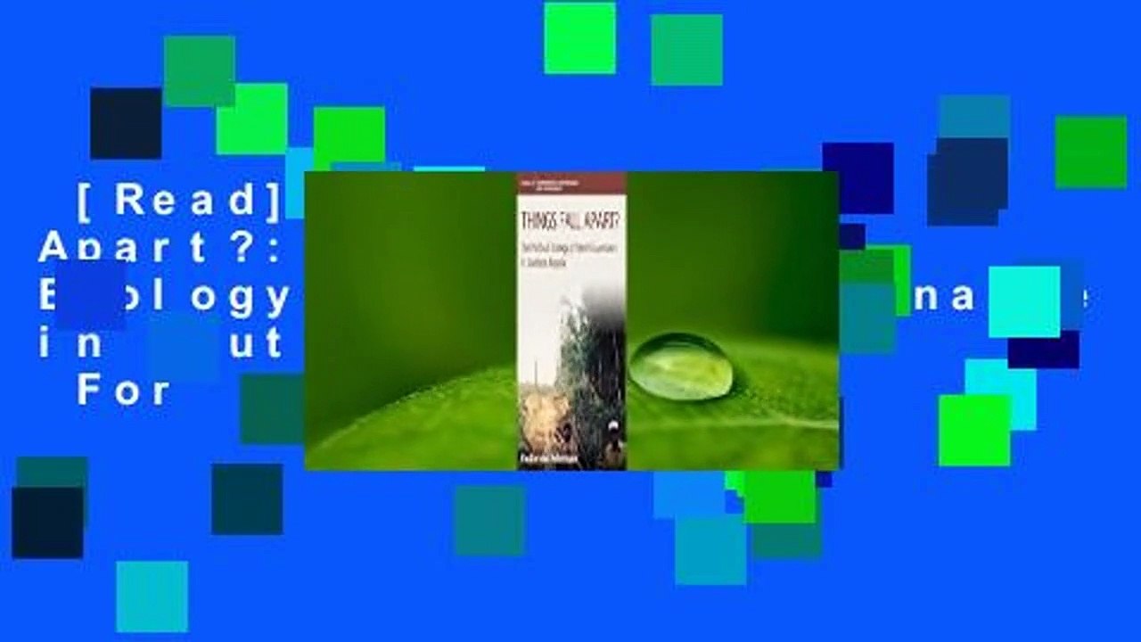 [Read] Things Fall Apart?: The Political Ecology of Forest Governance in Southern Nigeria  For