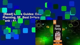 [Read] Idiot's Guides: Estate Planning, 5E  Best Sellers Rank : #3