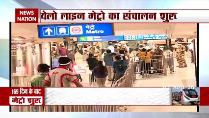 Delhi Metro resumes after 169-day COVID hiatus