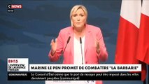 Marine Le Pen s'en prend violemment au Ministre de la justice Eric Dupont-Moretti qui lui répond en l'accusant de 