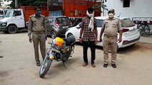 शामली: कांधला पुलिस ने किया बाइक चोर गिरफ्तार भेजा जेल