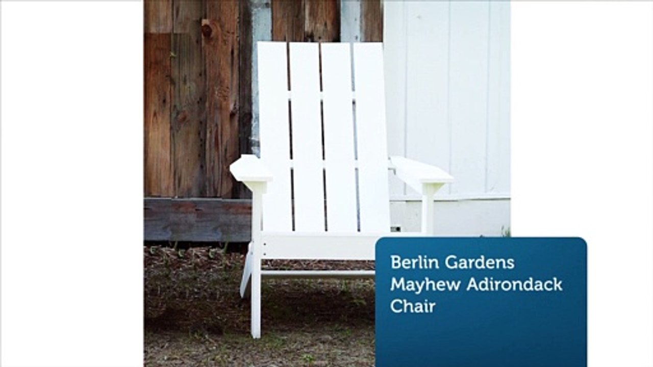 Berlin Gardens Poly Furniture | Premium Poly Patios :  (877-904-1234)