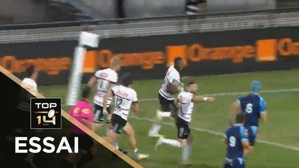 TOP 14 - Essai Setareki BITUNIYATA (CAB) – Brive - Bayonne - J1 - Saison 2020/2021