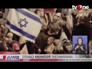 Ribuan Warga Israel Tuntut Netanyahu Mundur
