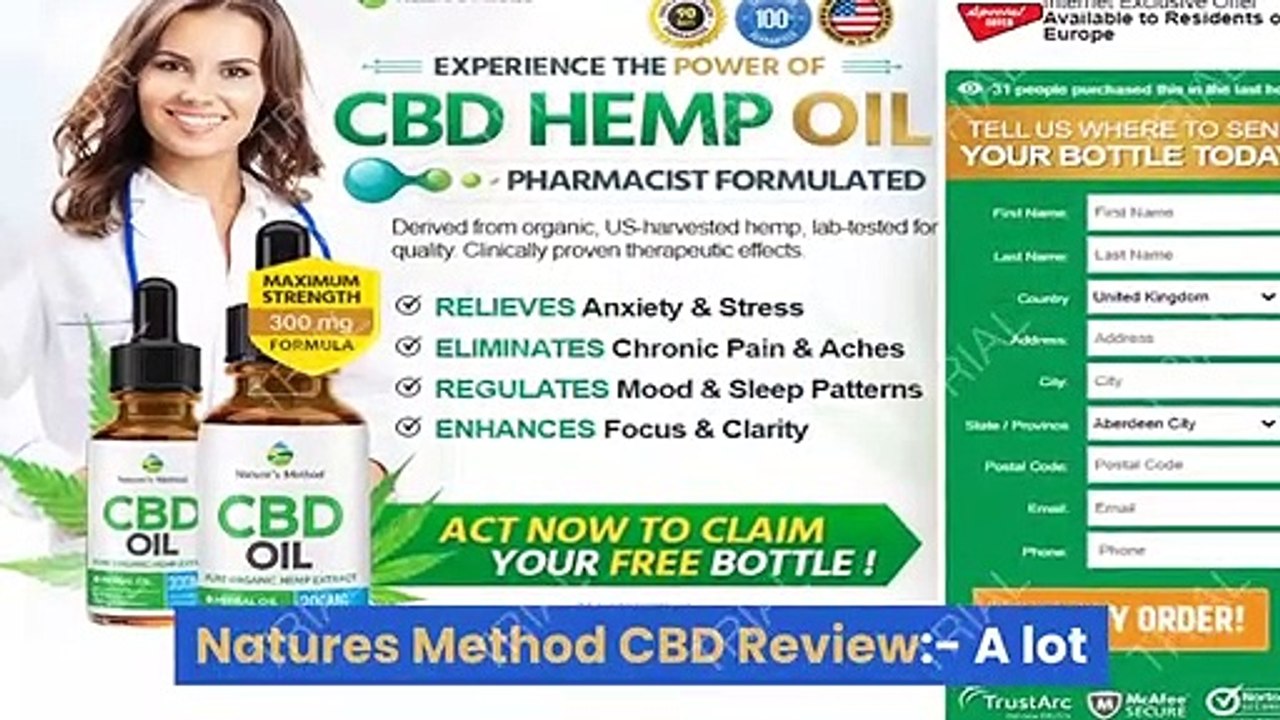 How To Use Natures Method CBD
